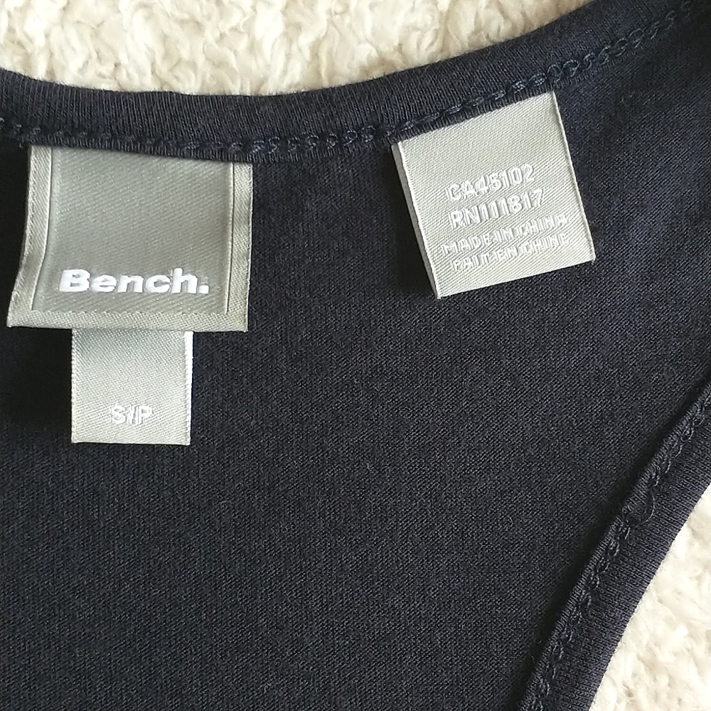 Navy Bench Racerback Tank Top - Picture 2 of 6